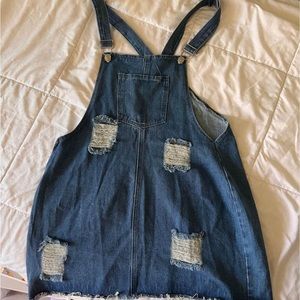 Womens Overall Dress
